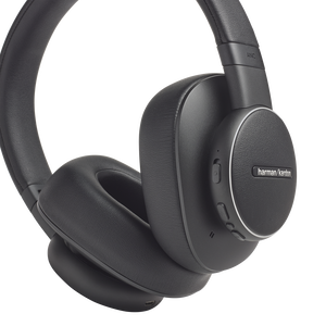 Harman Kardon FLY ANC - Black - Wireless Over-Ear NC Headphones - Detailshot 2